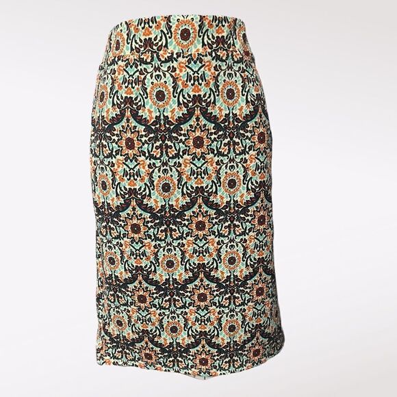 Cato Geometric Print Skirt Size XS Stretchy Comfortable Party Workwear Casual - Picture 3 of 6
